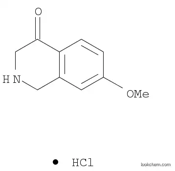 Molecular Structure of 5119-79-9 (7-METHOXY-2,3-DIHYDROISOQUINOLIN-4(1H)-ONE HYDROCHLORIDE)